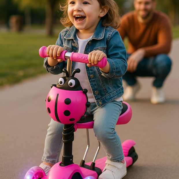 Combo NAVIDAD Tripatin Infantil Con Luz Led + SET de Seguridad