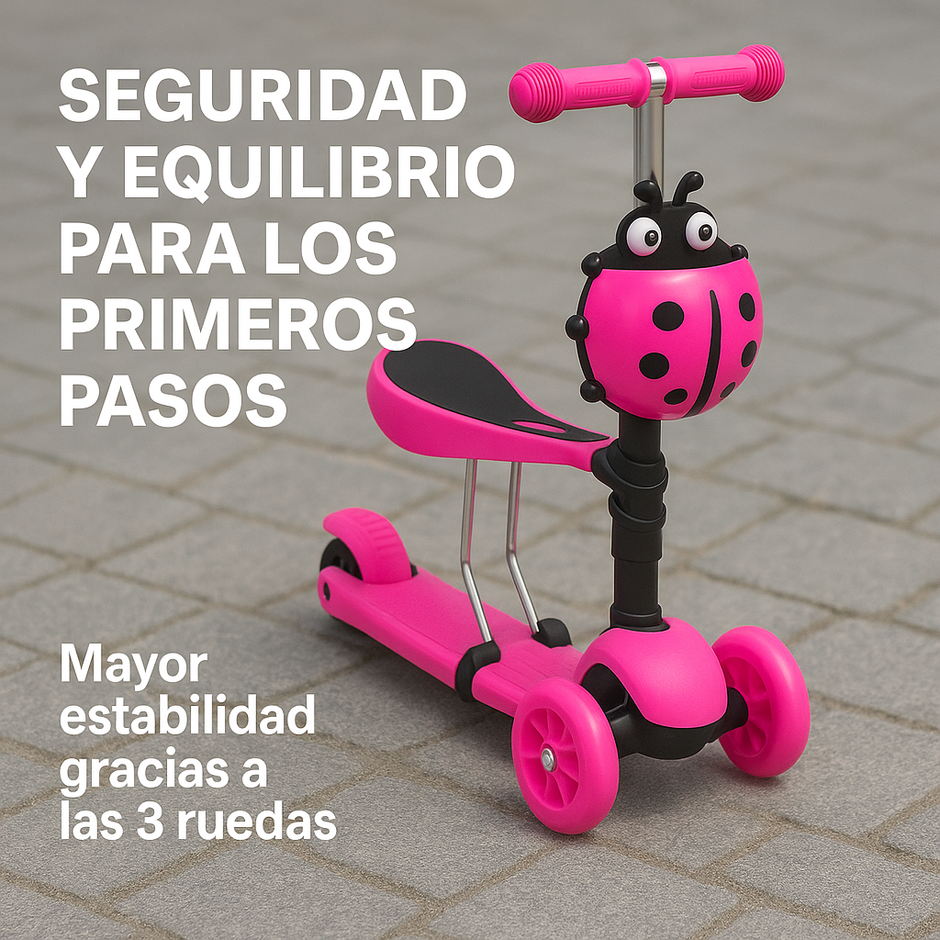 Combo NAVIDAD Tripatin Infantil Con Luz Led + SET de Seguridad