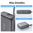 Power Bank Mini 10.000 Mah Carga Rapida 20w Cables Incluidos