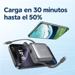 Power Bank Mini 10.000 Mah Carga Rapida 20w Cables Incluidos
