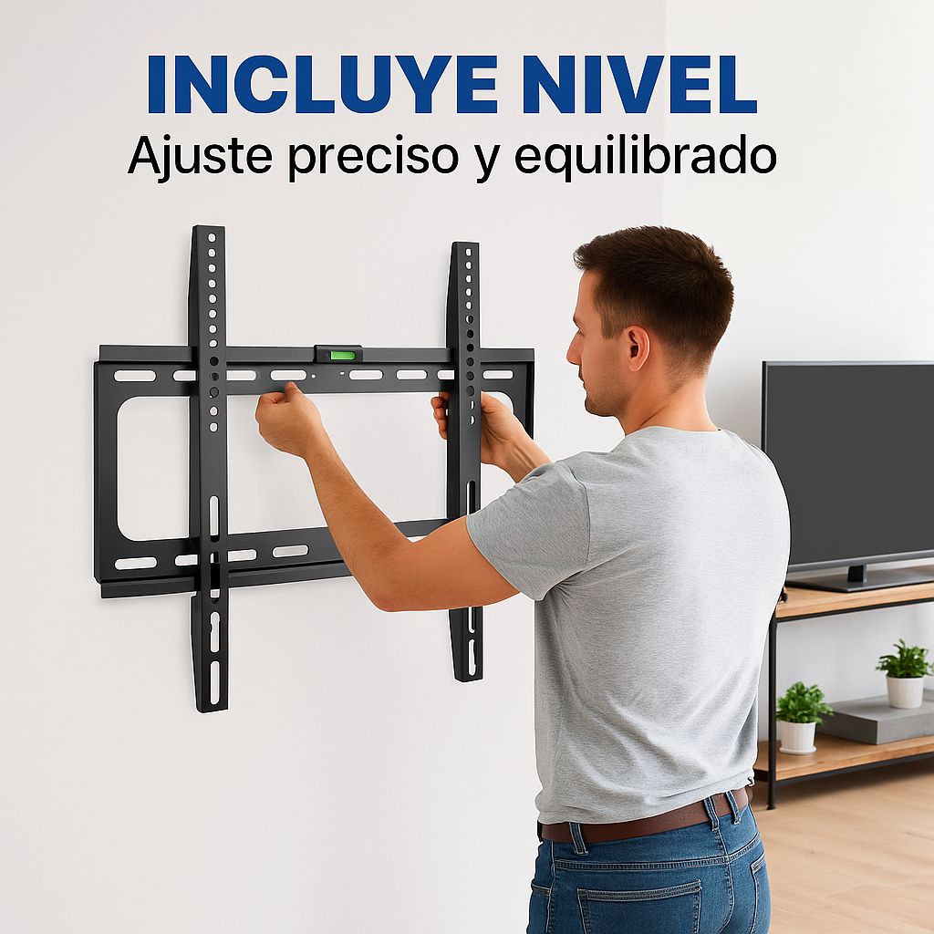 Soporte Smart Tv Reclinable Pared 40 43 50 55 60 63 65 70'