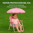 Silla Infantil Plegable Playa Para Niñas Niños Con Sombrila
