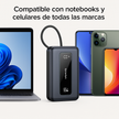 Power Bank 20.000mah Carga Super Rapida 65w Con Pantalla Lcd
