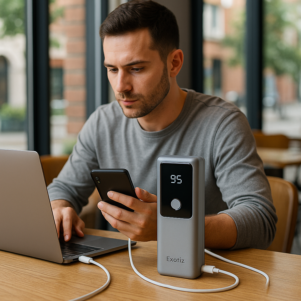 Power Bank 10,000mah Carga Super Rapida 65w Notebook Celular