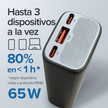 Power Bank 10,000mah Carga Super Rapida 65w Notebook Celular