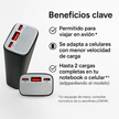 Power Bank 10,000mah Carga Super Rapida 65w Notebook Celular