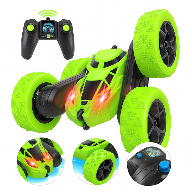 Auto A Control Remoto 360o Acrobático Stunt Juguete 4x4
