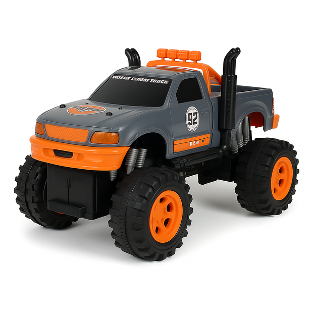 Camioneta Grande A Fricción 4x4 Todo Terreno Camion Monstruo