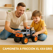 Camioneta Grande A Fricción 4x4 Todo Terreno Camion Monstruo