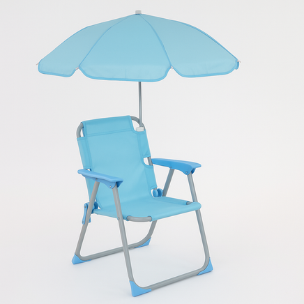 Silla Infantil Plegable Playa Para Niñas Niños Con Sombrila