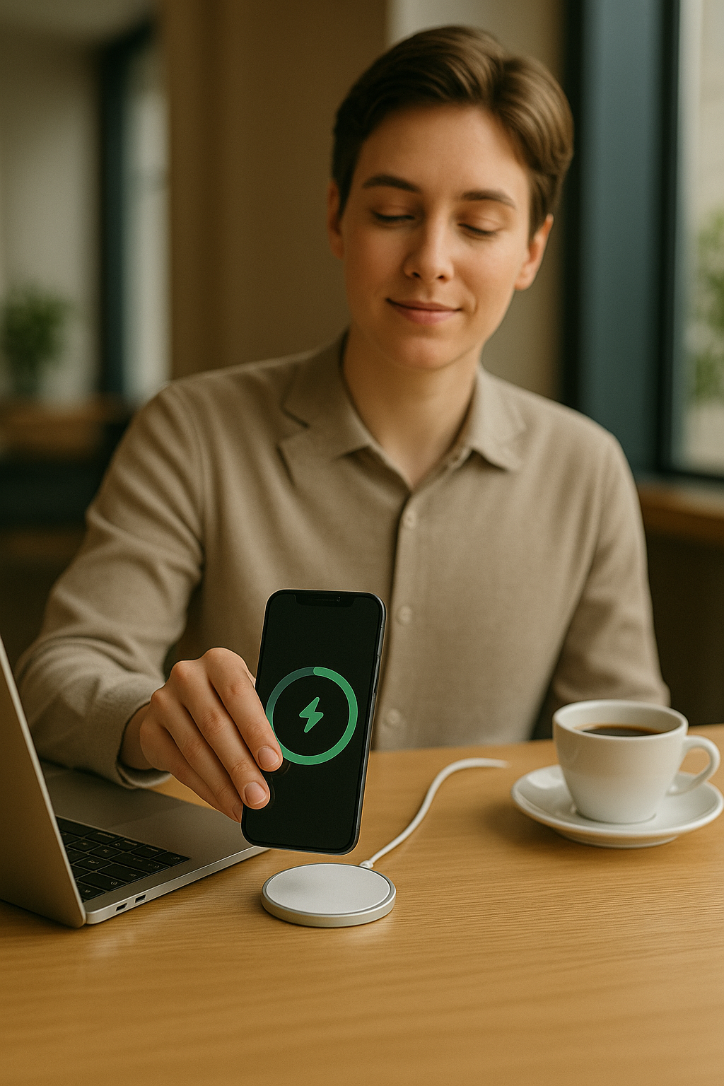 Cargador Magnetico Inalambrico Para iPhone 12 13 14 15 16