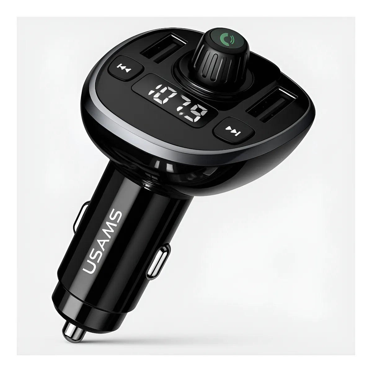 Transmisor Bluetooth Usb Fm Receptor Para Auto Manos Libres