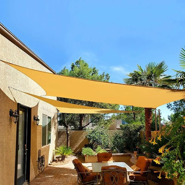 Toldo Lona Malla Sombra Filtro Uv Cuadrada Impermeable 4m