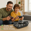 Tanque De Guerra A Control Remoto Con Luz Y Sonido