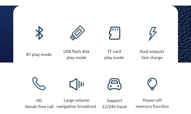 Transmisor Bluetooth Usb Fm Receptor Para Auto Manos Libres