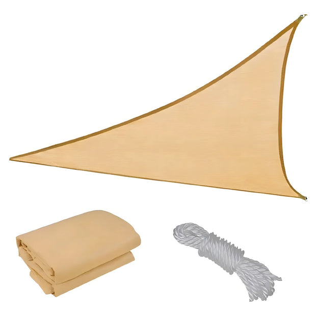 Toldo Lona Malla Sombra Filtrouv Triangular Impermeable 2.5m