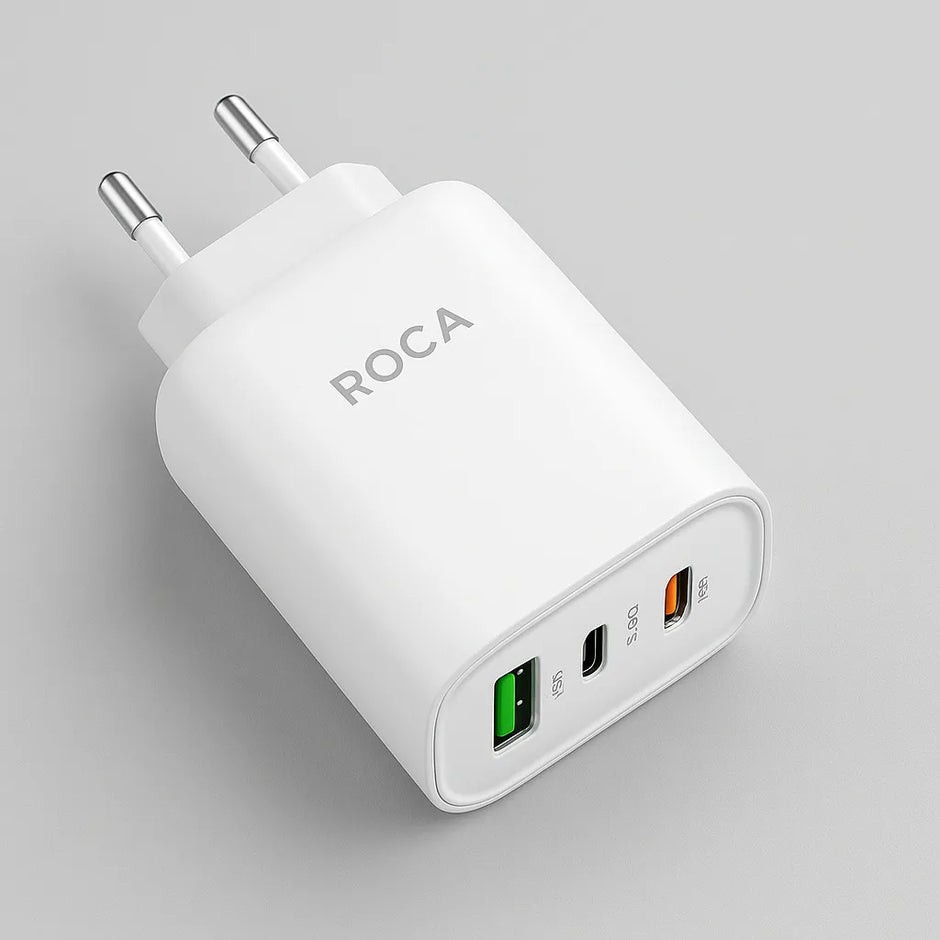 Ficha Cargador Carga Rapida 65w Para Samsung Xiaomi Honor