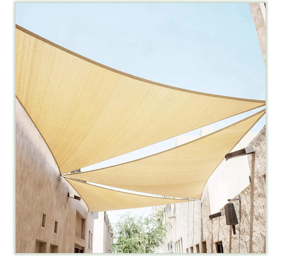 Toldo Lona Malla Sombra Filtrouv Triangular Impermeable 2.5m