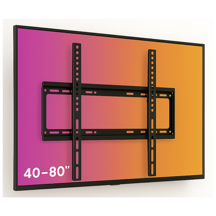 Soporte Para Tv Fijo En Pared Universal 40 43 50 55 65 75 80