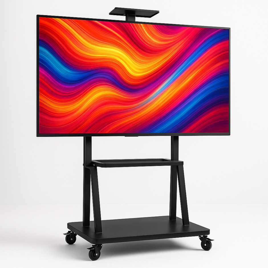 Soporte De Piso Para Tv Monitor 32 A 70 Pulgadas Con Ruedas