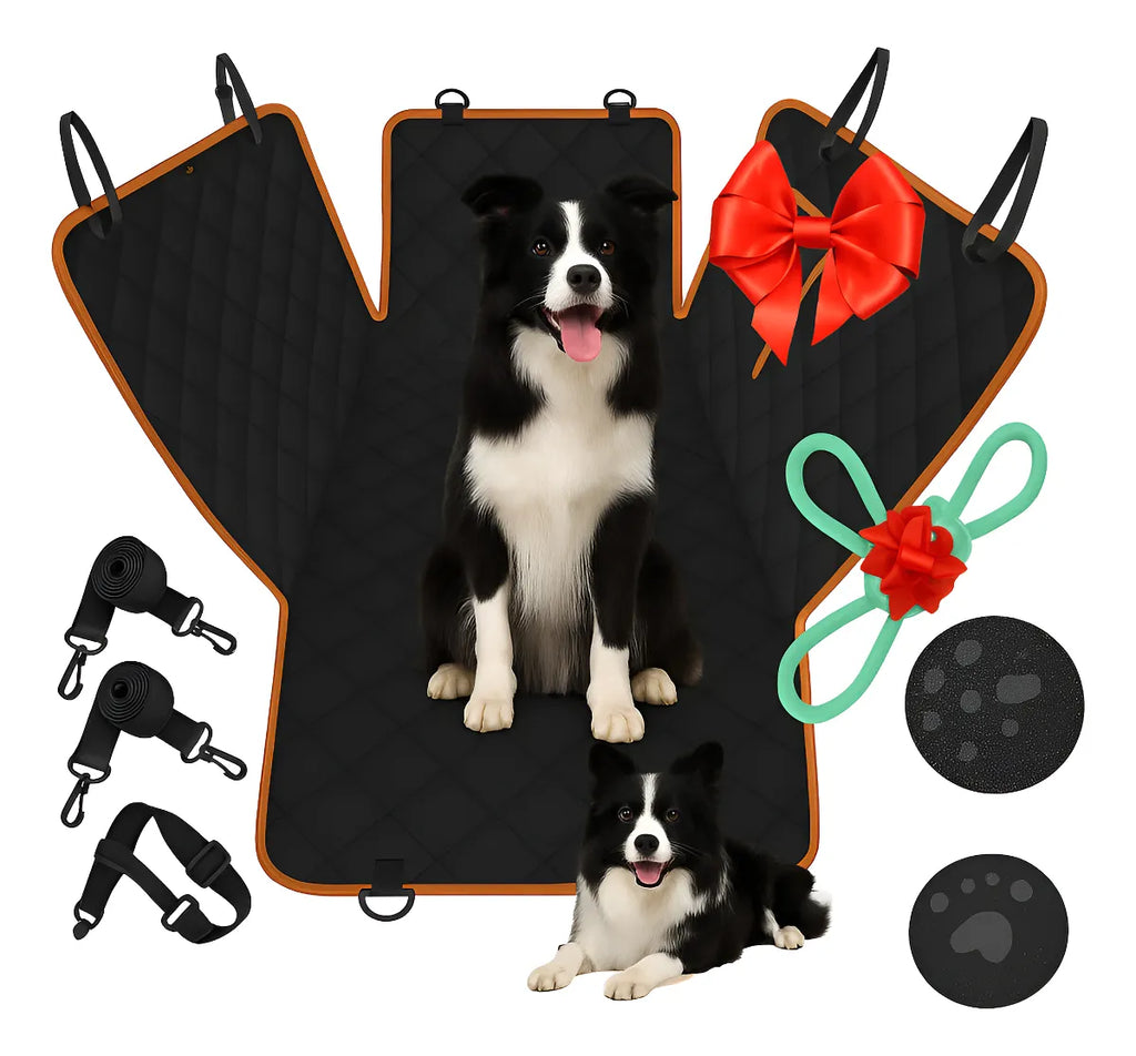 Funda Para Asiento De Coche Protector De Perro, Impermeable