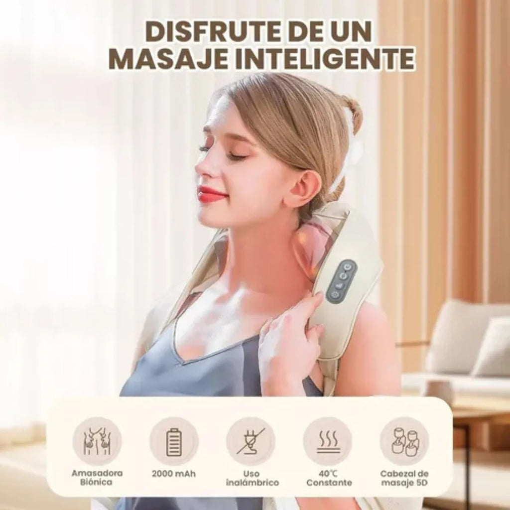 Masajeador Cuello Espalda Cervical Corporal Dol Hombros