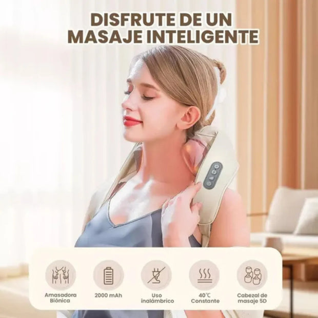 Masajeador Cuello Espalda Cervical Corporal Dol Hombros
